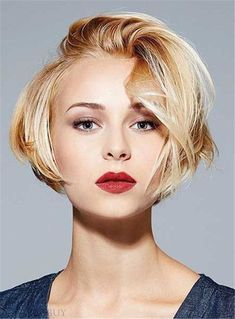 Bob Style Haircuts, Blonde Bob Haircut, Blonde Bob Hairstyles, Bob Haircut With Bangs, Short Layered Haircuts, Short Bob Haircuts, Short Blonde Hair, Haircuts With Bangs