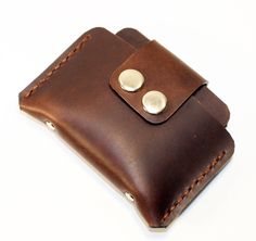 "Leather credit card wallet! Very comfortable & easy to wear. Color:brown. Size: 8 x 12 cm. It has 3 interior sleeves holds Nearly 12 cards , also Suitable for holding some cash. And it also can be used as a business card holder . This wallet created from hight quality \"Crazy horse leather\"! Crazy horse leathers are made by applying a special kind of wax to a full grain leather surface that has been buffed and smoothed out. The type of wax used rests independently upon the leather fibers a Brown Wallet With Belt Clip For Everyday Carry, Brown Rectangular Coin Purse For Everyday Use, Rectangular Brown Coin Purse For Everyday Use, Everyday Use Rectangular Brown Coin Purse, Brown Coin Purse With Card Slots For Everyday, Brown Travel Coin Purse With Card Slots, Brown Bifold Coin Purse With Card Slots, Brown Trifold Wallet With Card Slots For Everyday Use, Brown Rectangular Coin Purse With Card Slots