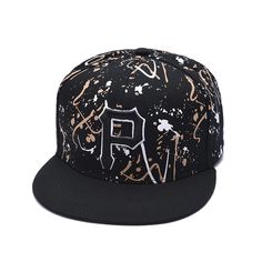 Graffiti fashion personality baseball cap Black Pink Run, Designer Baseball Caps, Designer Caps, Novelty Hats, Swag Men, Womens Baseball Cap, Snapback Cap, Baseball Caps, Hat Sizes