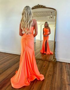 Black Mermaid One Shoulder Long Prom Dress With Slit Elegant Evening Party Dress