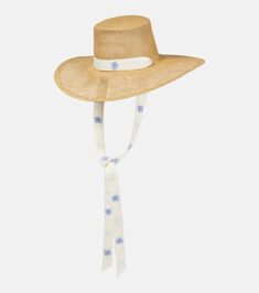 Raffia Sun Hat in Beige - Agua By Agua Bendita | Mytheresa Spring Vacation Sun Hat With Ribbon, Spring Vacation Straw Hat With Ribbon, Kentucky Derby Vacation Sun Hat With Ribbon, Artisan Panama Hat For Beach In Spring, Artisan Panama Hat For Spring Beach, Artisan Woven Straw Hat For Spring, Artisan Panama Hat For Spring Vacation, Spring Vacation Hats With Ribbon, Adjustable Pre-tied Spring Hat