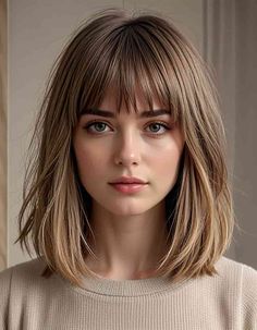 33 Stunning Layered Hair With Curtain Bangs Styles You Need To Try! - Glamour Corner Poni Haircut, 60s Style Haircut, French Lob With Curtain Bangs, Blonde Bob With Bangs Round Face, Fringe With Glasses Haircuts, Long Bob With Curtain Bangs Round Face, Short Hair Bangs Straight, Lob With Fringe Fine Hair, Straight Hair Bob With Bangs