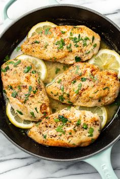 This 20-minute lemon chicken recipe has juicy chicken with a simple buttery lemon sauce. It's the ideal dinner for when you don't want to put in a lot of effort! Lemon Butter Chicken Recipe, Salt And Lavender, Easy Lemon Chicken, The Best Chicken Recipes, Chicken Salt, Lemon Butter Chicken, Lemon Chicken Recipe, Lemon Chicken Orzo Soup, Chicken With Olives