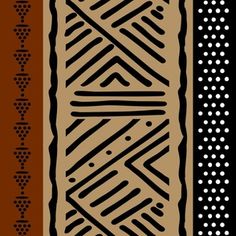 an image of two different designs in brown and black