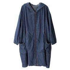 Item Code2269896540222MaterialCottonProduct Details:·Casual·Hooded ·Striped·Pockets·Long SleeveOne Size(Fit for EU 38-40,US8-10,UK12-14,AU12-14,NZ12-14)Length: 97.00 cm/ 38.19 "Bust: 154.00 cm/ 60.63 "Sleeve Length(From Collar to Cuff): 71.00 cm/ 27.95 "Arm: 52.00 cm/ 20.47 "Cuff: 26.00-34.00 cm/ 10.24-13.39 "Waist: 176.00 cm/ 69.29 "The model height:5'4"/165cm,weight:102lb/46kgPS:1.The measurement is measured by hands,there will be 1 cm-3cm in error,hope you can understand.2.The product is take Diy Streetwear, Woolen Clothes, Shirt Dress Long, Asymmetrical Shirt, Big Pockets, Denim Shirt Dress, Long Shirt Dress, Denim Coat, Long Blouse