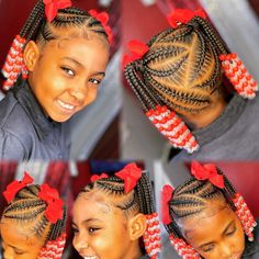 Little Black Girls Braided Hairstyles, Black Girls Braided Hairstyles, Girls Braided Hairstyles, Lil Girl Hairstyles Braids, Toddlers Hairstyles, Baby Girl Hairstyles Curly, Braids Kids, Toddler Braided Hairstyles, Kids Style Hair