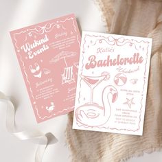 Beach Last Toast Pink Bachelorette Weekend Invitation Pink Bachelorette Theme, Bachelorette Theme, Bachelorette Weekend Invitations, Pink Bachelorette, Bachelorette Party Beach, Bachelorette Themes, Beach Bachelorette, Bachelorette Invitations, Bachelorette Party Invitations