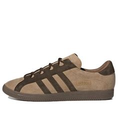 adidas Stapfen Spezial 'Brown Desert' GX3820 (SNKR/Retro/Skate/Casual/Unisex) Sporty Brown Skate Shoes With Rubber Sole, Brown Sporty Skate Shoes For Sports, Sporty Brown Skate Shoes For Sports, Brown Athletic Skate Shoes, Brown Sneakers With Three Stripes And Round Toe, Brown Sneakers With Three Stripes Branding, Brown Adidas Skate Shoes With Rubber Sole, Adidas Brown Skate Shoes With Rubber Sole, Adidas Brown Round Toe Skate Shoes