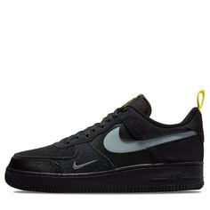 Nike Air Force 1 Low Sneakers/Shoes Nike Air Force 1 Sporty Sneakers For Sports, Black Nike Air Force 1 Sporty Style, Urban Style Nike Air Force 1 For Sports, Nike Air Force 1 Sporty Sneakers, Sporty Black Nike Air Force 1 For Sports, Nike Air Force 1 Urban Sports Shoes, Black Nike Air Force 1 Sporty Shoes, Nike Air Force 1 Black Urban Style, Black Casual Nike Air Force 1 Synthetic