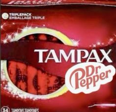 a box of tampa pepper tampax is shown in this undrecognized image