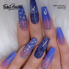 Click here to view more Fofosbeauty Press On Nails at lower price! Fofosbeauty--Press on nails 24 Pieces set 12 different sizes. Artificial nails design your own nails for weddings, parties, weekend dating, or special occasions. Acrylic nails art accessories design 24 pcs set full nail design nail tips with free nail sticker sheet and mini nail file. These tools can help you wear nails better, and the operation is easy and convenient for everyone. Clip-on nails have different sizes, you can choo Fake Nails Long, Glue Remover, Purple Nail Designs, Nagel Tips, Manicure Diy, Manicure Tips, Nail Remover, Purple Nail, Coffin Press On Nails