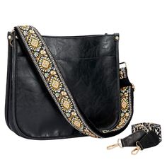 PRICES MAY VARY. Personalized Design: Women's crossbody handbags is made of high-quality vegan leather and thick poly fabric lining. Using the most popular guitar straps design,simple style with 2 interchangeable guitar straps. You will receive so many compliments when you carry it. Perfect Size:(L)11.5" x (W)3.1" x (H)10.2" .Casual crossbody bags for women. Multi-pocket design provides more storage space.The top zip closure of the main pocket is just big enough to hold an iPad. The outside & in Faux Leather Crossbody Shoulder Bag With Adjustable Handle, Faux Leather Satchel Shoulder Bag, Faux Leather Rectangular Hobo Bag With Detachable Strap, Rectangular Faux Leather Hobo Bag With Detachable Strap, Detachable Crossbody Bag Strap In Faux Leather, Faux Leather Crossbody Bag Strap With Detachable Feature, Detachable Crossbody Faux Leather Bag Strap, Detachable Faux Leather Bag Strap For Everyday Use, Adjustable Faux Leather Crossbody Bag Strap