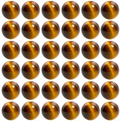 PRICES MAY VARY. Material: Genuine Natural tiger's eye Loose Stone Beads, Stone Beads accord with the EU Environmental Requirement Standard.Safty for your Heathy and Colorful for Your Life. Stone Hole Diameter: 1mm，100pcs in one plastic box ,Each Stone Ball is Average Same Size.Stone Beads are AAA Top Quality, Smooth, Excellent Polishing Cmidy Stone Beads Come From Genuine Nature Stone.They are not 100% Perfect,They May Have a Little Crack or Small Flaws,Please Kindly Understanding and do not be Luxury Elegant Amber Beads, Gems, And Cabochons, Eye Round, Diy Gemstone, Jewelry Making Kits, Natural Stone Beads, Eyeglass Chain, Real Stone, Tiger Eye Stone, Diy Charms