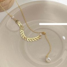 Brand: The Korean Fashion
Material: Alloy, synthetic pearl
Necklace length: 44cm ( 17.3 inches )
Extension chain：6cm ( 2.4 inches ) Gold Pearl Necklace, Women's Jewelry Sets, Fashion Materials, Earrings Women, Rings Necklaces, Jewelry Set, Wheat, Jewelry Shop, Necklace Lengths