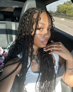 Captain Buggy, Pretty Braids, Bohemian Braids, Braided Hairstyles For Teens, Quick Braided Hairstyles, Protective Hairstyles Braids