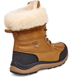 UGG® Adirondack III Waterproof Bootie | Nordstrom Ugg Booties, Waterproof Winter Boots, Sheepskin Boots, Stylish Boots, Waterproof Boots, Timberland Boots