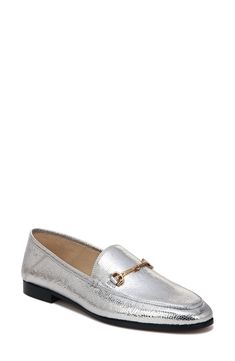 Polished bit hardware underscores the menswear-inspired aesthetic of a classic loafer set on a cushioned insole for daylong comfort. Slip-on style Textile or leather upper/leather lining/leather and synthetic sole Imported Women's Shoes Loafers Outfit, Comfortable Loafers, Tods Shoes, Shoe Wishlist, Bit Loafers, Loafer Women, Professional Fashion, Menswear Inspired, Gucci Mules