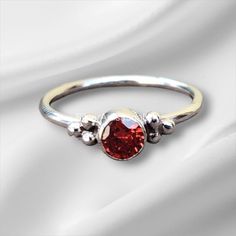 Genuine Red Garnet Ring, 925 Sterling Silver Ring, All Occasion Ring, Gemstone Ring, Silver Band Ring, Handmade Ring, Women Ring, Gift for her WELCOME Welcome to SilverArtisangallery Note: All our items are 100% genuine 925 Sterling Silver. Prices are according to item weight and quality of gemstone. We also wholesale and have manufacturing unit in Jaipur city of India. Wholesale queries are welcome.  Payment We accept the following payment methods: Payoneer Once checkout is complete you will not be able to include any additional items. We start to process and fulfil your order once payment checkout is complete.  Shipping  All items will be shipped in 24 working hours. Terms of Sale  Note: We have a warehouse  in India, so kindly check the item location before you bid or buy the item, as i Adjustable Red Sterling Silver Stackable Rings, Jaipur City, Red Garnet Ring, Silver Rings With Stones, Garnet Ring, Silver Prices, Women Ring, Working Hours, Silver Band Ring