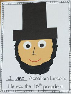 Presidents' Day Craft Book. For more craft ideas check out: https://blog.urbansitter.com/category/explore/crafts/ Arts And Crafts For Teens, Winter Kindergarten