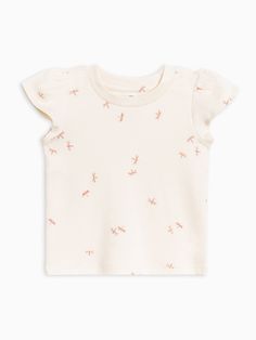 Our Pearl Petal Sleeve Top is a perfect piece for spring and summer days. Made from super-soft 100% organic cotton, with adorable petal capped sleeves, it's bound to be a favorite for both you and your child. Made of 100% Organic Cotton Interlock fabric Water-based dyes ensuring long-lasting color vibrancy and durability Sustainably sourced and ethically produced Machine Wash Cold Short Sleeve Pink Top Organic, Pink Organic Cotton T-shirt For Spring, Fitted Organic Cotton Short Sleeve T-shirt, Cotton Short Sleeve T-shirt With Strawberry Print, Pink Organic Cotton Short Sleeve T-shirt, Kids Picnic, Petal Sleeve, Capped Sleeves, Organic Colors