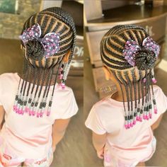 Cute Little Black Girls Braid Hairstyles, Hair Styles For Girls Kids Black, Braid Hairstyles For Black Girls Kids, Little Mixed Girl Braid Styles, Lil Black Girls Braided Hairstyles, Braided Hairstyles For Little Black Girls Easy, French Braid Hairstyles For Kids, Braided Hairstyles Toddler, Lil Girl Ponytails Kid Hairstyles Black