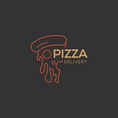 the logo for pizza delivery company