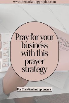 pray for your business with this prayer strategy