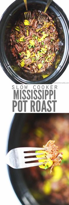 this slow cooker mississippi put roast is the best way to cook it