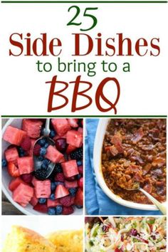 25 side dishes to bring to a bbq