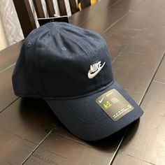 Brand New With Tags. Authentic Item. Casual Blue Adjustable Baseball Cap, Casual Nike Visor Hat, Adjustable Fit Blue Cap, Nike Casual Visor Hat, Nike Cotton Adjustable Baseball Cap, Adjustable Blue Cap, Blue Adjustable Cap, Nike Cotton Cap, Adjustable Nike Cotton Hat