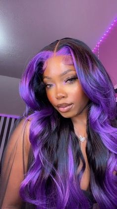 17 Birthday, Quick Natural Hair Styles, Quick Braided Hairstyles, Natural Wigs, Pretty Hair Color, Quick Weave, Dope Hairstyles, Front Lace Wigs Human Hair