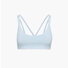 Never Worn Only Washed Color May Be Slightly Off In Pic, Check Aritzia For The Color Aritzia Tna, Pastel Blue, Dream Wardrobe, Sports Bra, Bra, Womens Tops, Women Shopping, Blue, Color