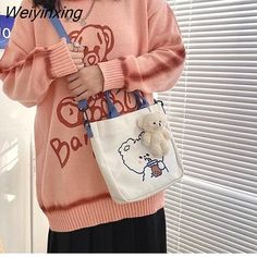 Shipping: Worldwide Express Shipping AvailableDelivery time: 🚚7-15Days Fast ShippingReturns: Fast refund,💯100% Money Back Guarantee.Brand Name: HENGSHENGMain Material: CanvasOrigin: Mainland ChinaCN: HebeiMaterial Composition: CanvasPattern Type: Animal PrintsGender: WOMENClosure Type: zipperStyle: Preppy StyleItem Type: Shopping Bags Cute Beige Canvas Shoulder Bag, Cute Large Capacity Canvas Shoulder Bag, Cute Canvas Shoulder Bag For Daily Use, Cute Beige Canvas Bag For Daily Use, Trendy Cream Canvas Bag For School, Cute Beige Shoulder Bag For Daily Use, Casual Cream Shoulder Bag For School, Cute Beige Large Capacity Satchel, Cute Cream Shoulder Bag For Daily Use