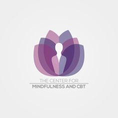 the center for mindfulness and cbt logo is displayed on a white background