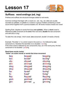 an english lesson for children to learn how to spell words