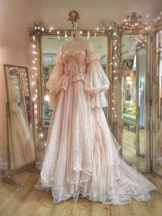 Princess Champagne tulle Ruffles Long Prom Dress,Wedding Gown with Bubble Sleeves,960 sold by muttie dresses. Shop more products from muttie dresses on Storenvy, the home of independent small businesses all over the world. Ethereal Dress, Bohol