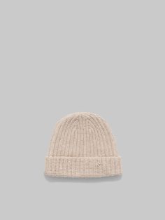 Fisherman rib beanie knitted from Shetland wool. Hand-stitched Marni Mending logo securing the turn-up. Beanie Knitted, Flat Heel Boots, Trunk Bag, Shetland Wool, Wool Beanie, Slides Sandals, Boot Accessories, Women Essentials, Lacing Sneakers