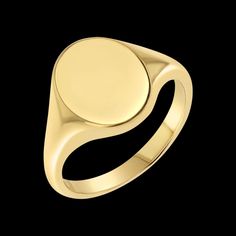 The handcrafted Baby Gold Moyen Oval Signet Ring is customizable. Personalize it with a number or letter that means something to you. This simple and sweet design is one you'll never want to take off. Approx. 11.9mm 14K Solid Gold Lifetime Guarantee Made in Los Angeles Oval Signet Ring, Children In Need, Recycled Gold, Classic Beauty, Signet Ring, Solid Gold, Gold Jewelry, Ring Size, Angeles