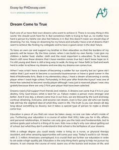 a page from the book dream come to true