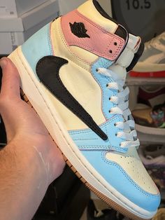 Custom made Jordan 1s. these sneakers are made to order and with the highest attention to detail and precision! if you want something changed please message me! Made with Angelus paint, paint is permanent.  Sizes are listed in Mens but to convert them to Women's subtract a size and a half, For example a size 8 Mens would be a size 6.5 Women's. Custom High-top Sneakers With Branded Insole, Custom High-top Sneakers With Rubber Sole, Custom Pink Leather Sneakers, Pink Leather Custom Sneakers, Custom Leather Sneakers For Streetwear, Custom Sneakers With Rubber Sole For Streetwear, Custom Sneakers For Streetwear With Rubber Sole, Custom Streetwear Sneakers With Rubber Sole, Custom High-top Sneakers