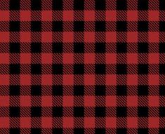 a black and red plaid pattern