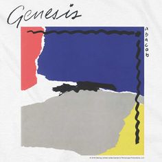 an abstract painting with the word genius on it