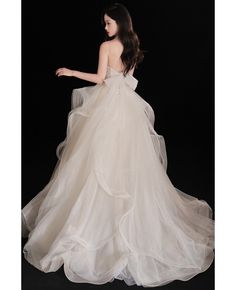 Buy gorgeous ruffled ballgown wedding dress with spaghetti straps at wholesale price online. Free shipping and pro custom service since 2009. Strapless Wedding Ball Gown With Ruffles, Tulle Wedding Dress With Ruffled Straps, Wedding Gown With Ruffled Straps, Wedding Gown With Sweetheart Neckline And Ruffles, Elegant Spaghetti Straps Ball Gown For Debutante Ball, Organza Ball Gown With Sweetheart Neckline And Ruffles, Organza Wedding Dress With Ruffled Straps, Sweetheart Neckline Wedding Gown With Ruffles, Sweetheart Neckline Ruffle Wedding Gown