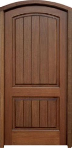 the front door is made from wood and has two side panels on each side, one panel