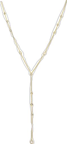 Clavicle Chain Y-shape Drop Necklace, Elegant Teardrop Drop Necklace For Layering, Elegant Adjustable Teardrop Drop Necklace, Adjustable Y-shape Clavicle Chain Drop Necklace, Elegant Long Drop Chain Necklace With Adjustable Chain, Chic Yellow Gold Lariat Necklace With Delicate Chain, Chic Yellow Gold Lariat Necklace With Clavicle Chain, Dainty Lariat Necklace With Teardrop Pendant, Formal Drop Lariat Necklace With Adjustable Chain