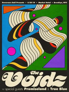 an old poster for the oddz concert