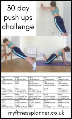 the 30 day push up challenge is here