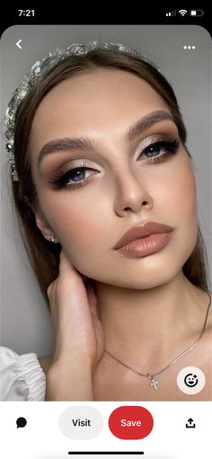 Ball Makeup, Wedding Eyes, Wedding Day Makeup, Neutral Makeup