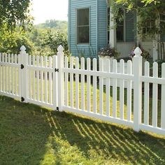 Freedom Ready-to-Assemble Coventry Straight 4-ft H x 6-ft W White Vinyl Fence Panel Vinyl Fence Colors, Vinyl Picket Fence, Vinyl Fences, White Vinyl Fence, Vinyl Fence Panels, Vinyl Fencing, Vinyl Panels, White Fence, Fencing & Gates