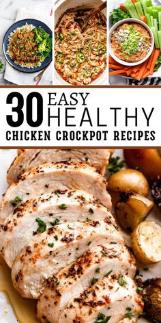 easy healthy chicken crockpot recipes